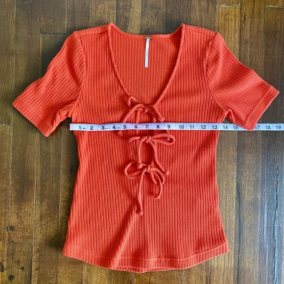 Free People Tie Front Top - Picture 5 of 6